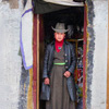Tibet femme échope